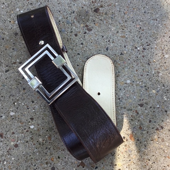 Charles Jourdan Accessories - Vintage leather Charles Jourdan Paris belt